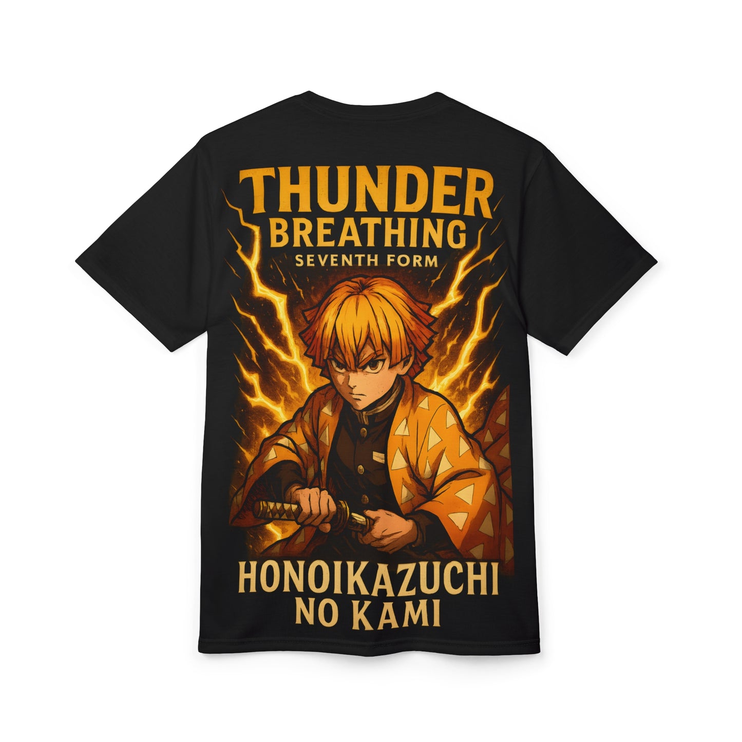 Zenitsu Agatsuma Thunder Breathing Oversized T-Shirt