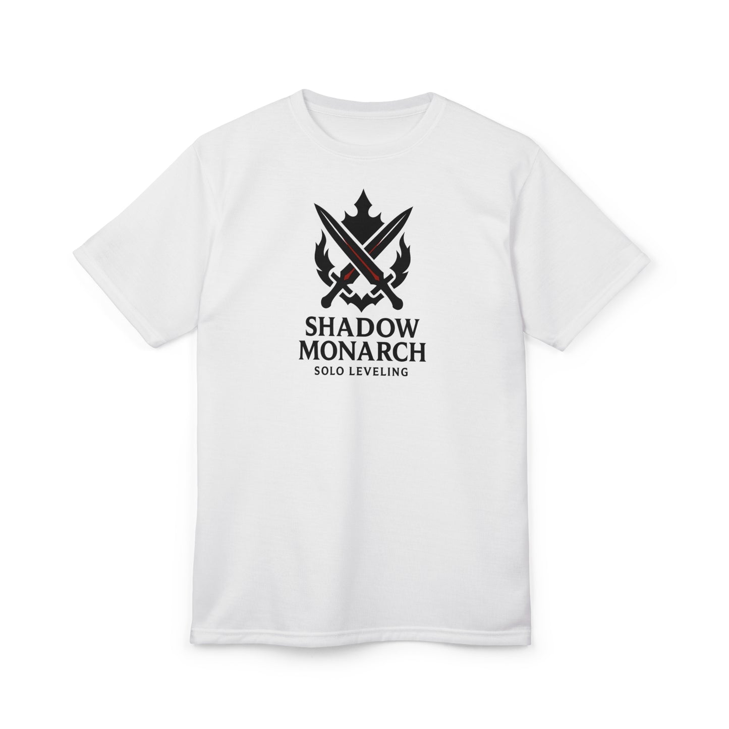 Solo Leveling Shadow Monarch Regular White T-Shirt