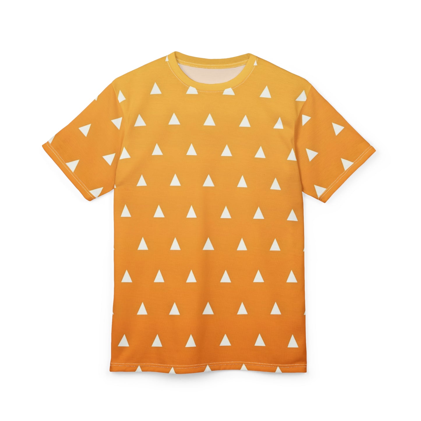 Demon Slayer Zenitsu Agatsuma Lightning Pattern Oversized T-shirt