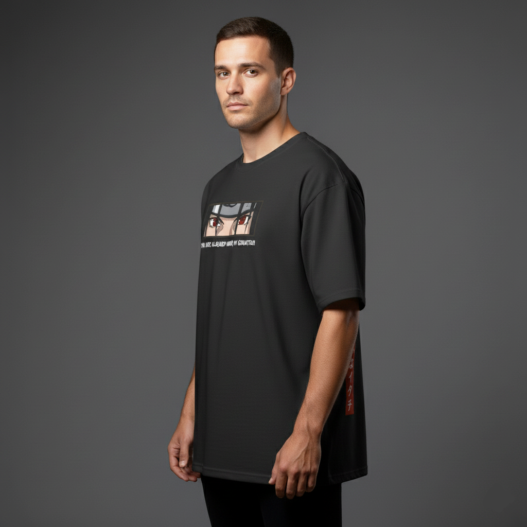 Itachi Uchiha Genjutsu Oversized T-Shirt