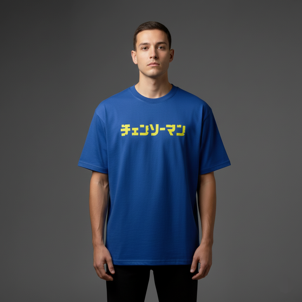 Chainsaw Devil Oversized T-Shirt
