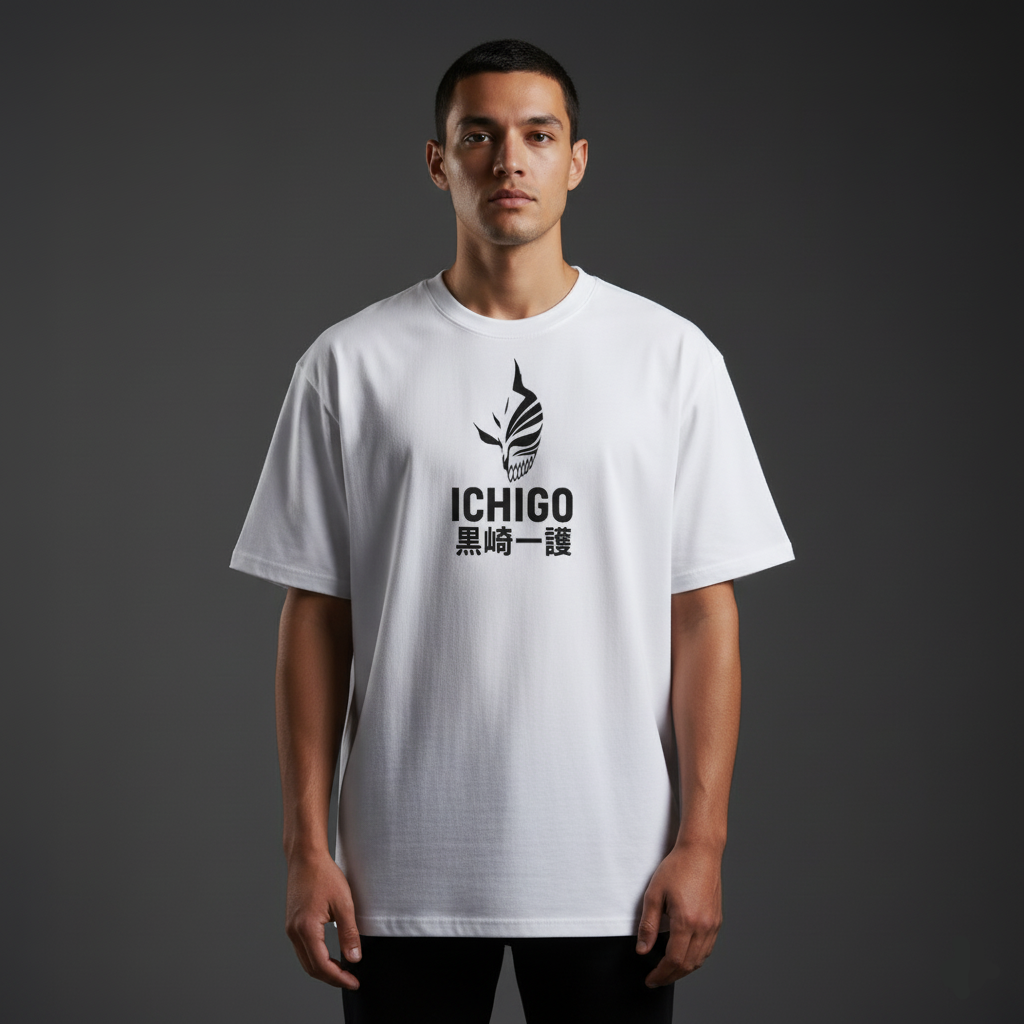 Ichigo Kurosaki Hollow Form Oversized T-Shirt
