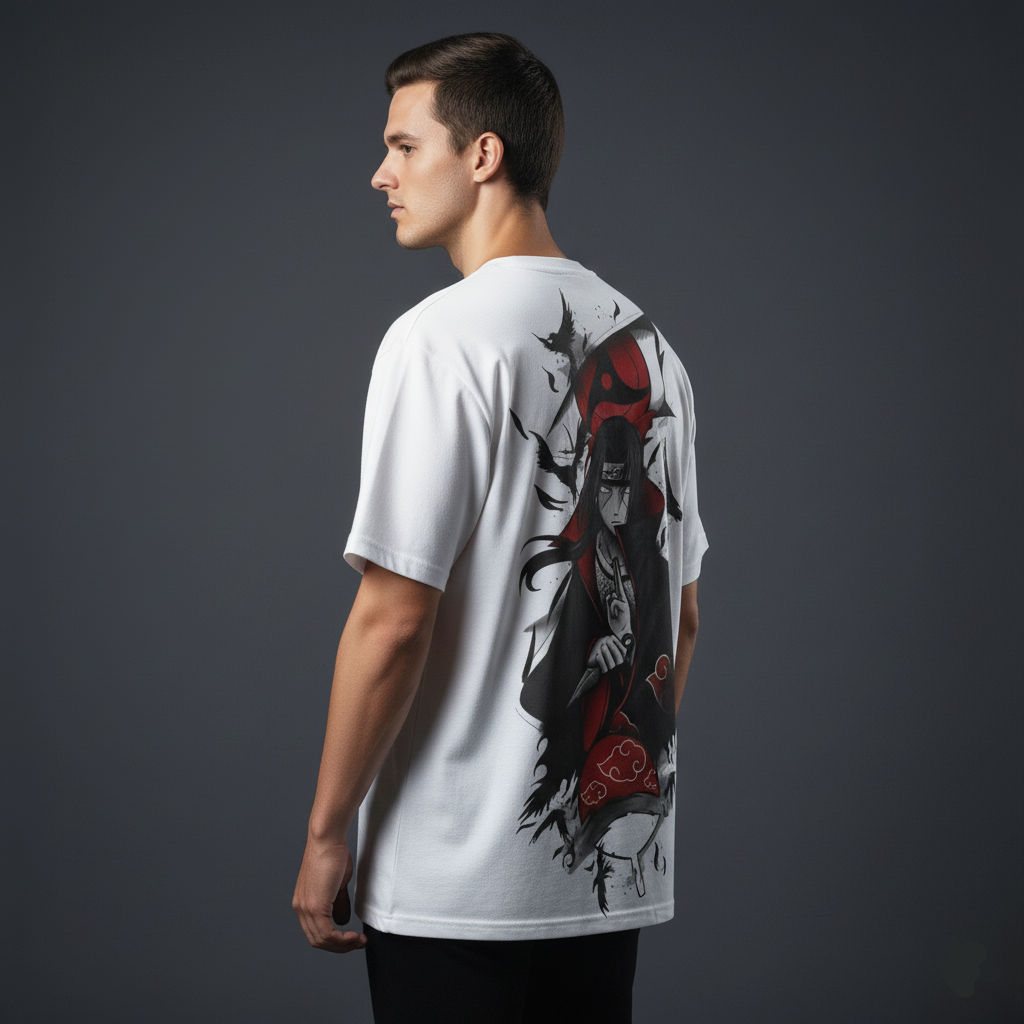 Mangekyō Sharingan Itachi Uchiha Oversized T-Shirt