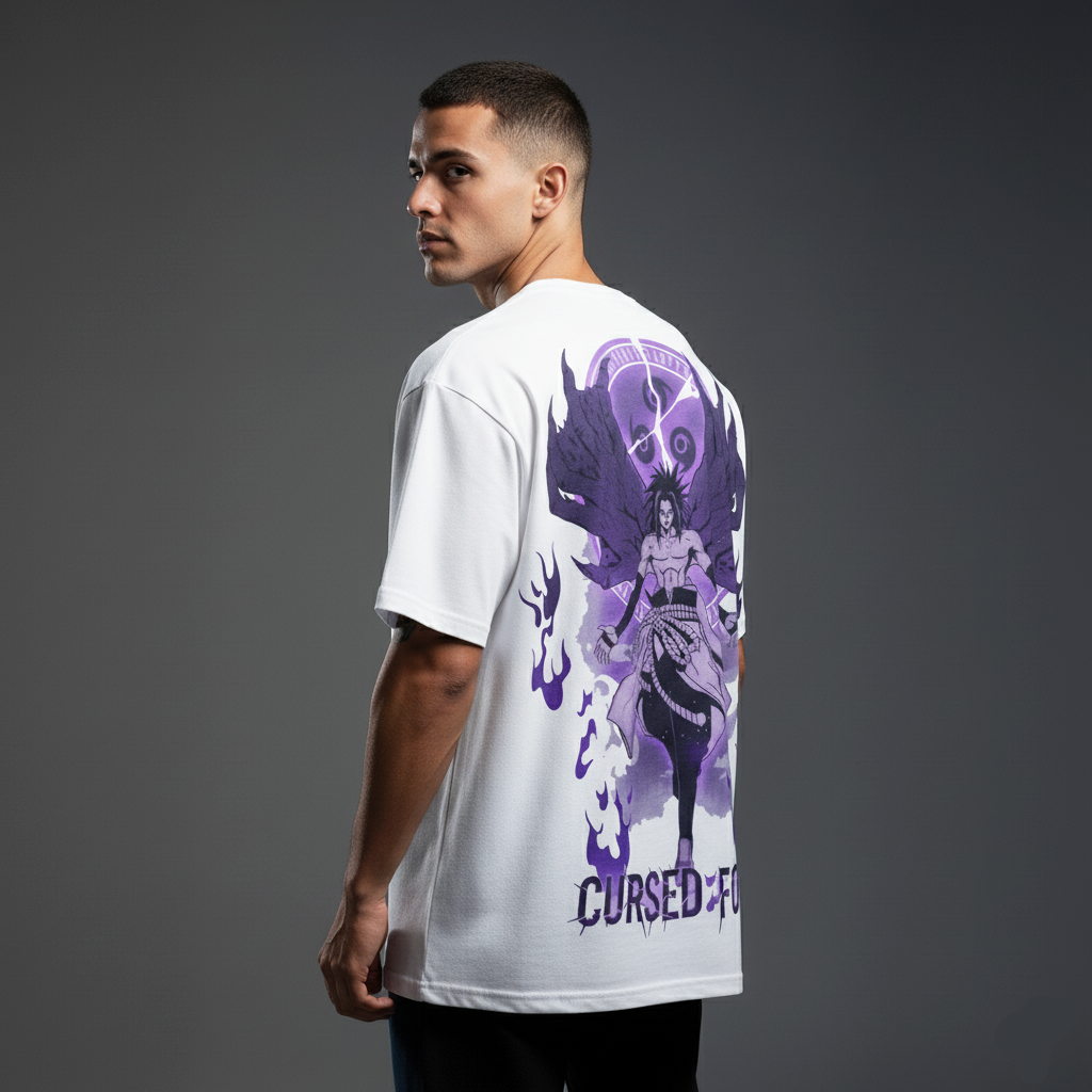 The Cursed Uchiha Oversized T-Shirt