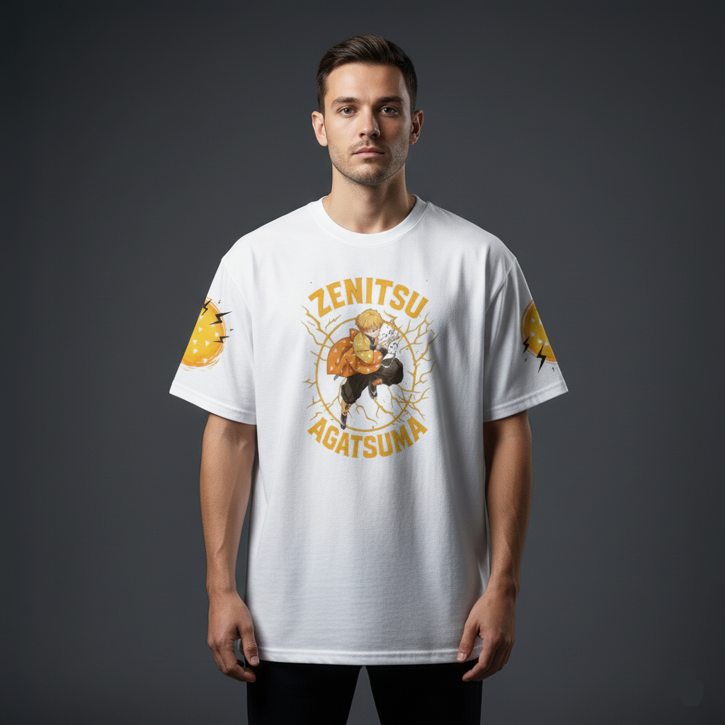 Demon Slayer Zenitsu Agatsuma Oversized T-shirt