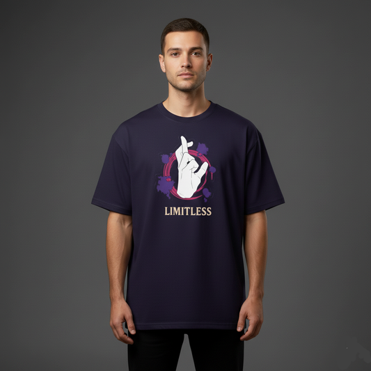 The Limitless Sorcerer Gojo Satoru Oversized T-shirt