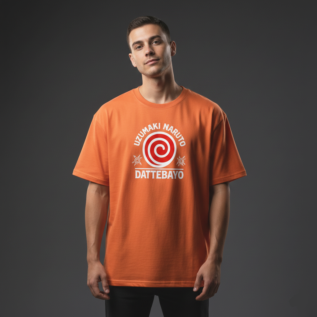 The Child of Prophecy Naruto Oversized T-Shirt