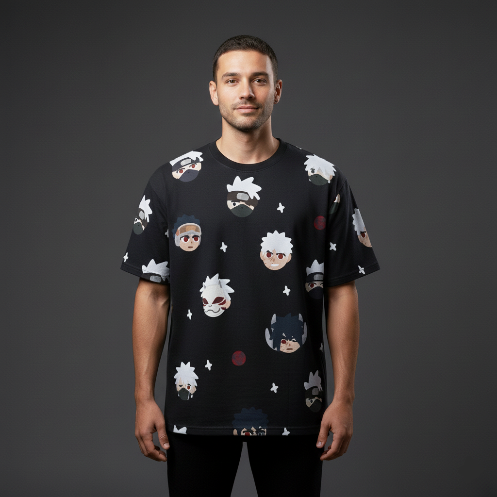 Kakashi X Obito Oversized T-Shirt