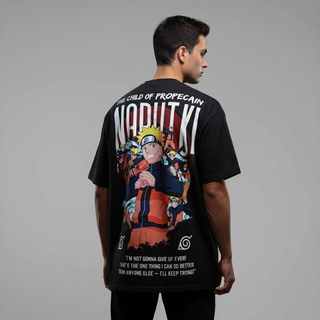The Child of Prophecy Naruto Oversized T-Shirt