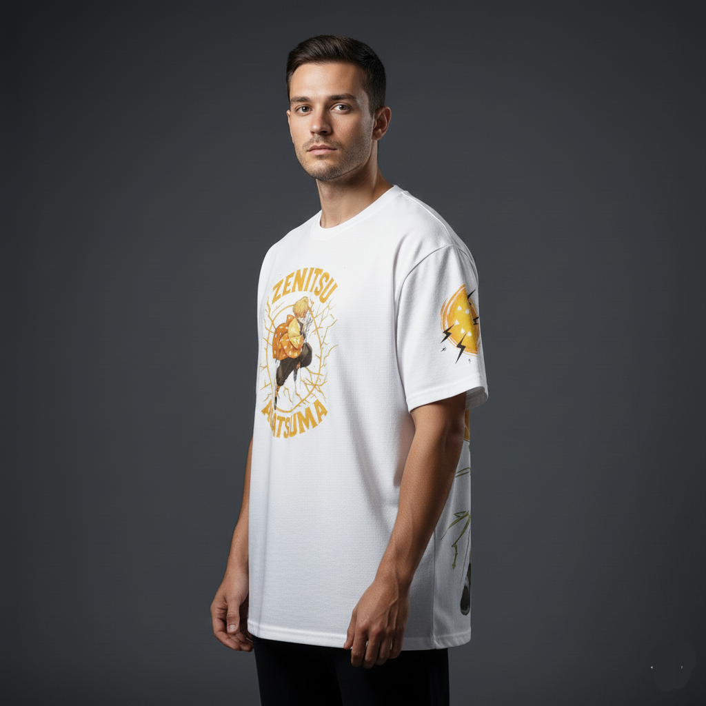 Demon Slayer Zenitsu Agatsuma Oversized T-shirt