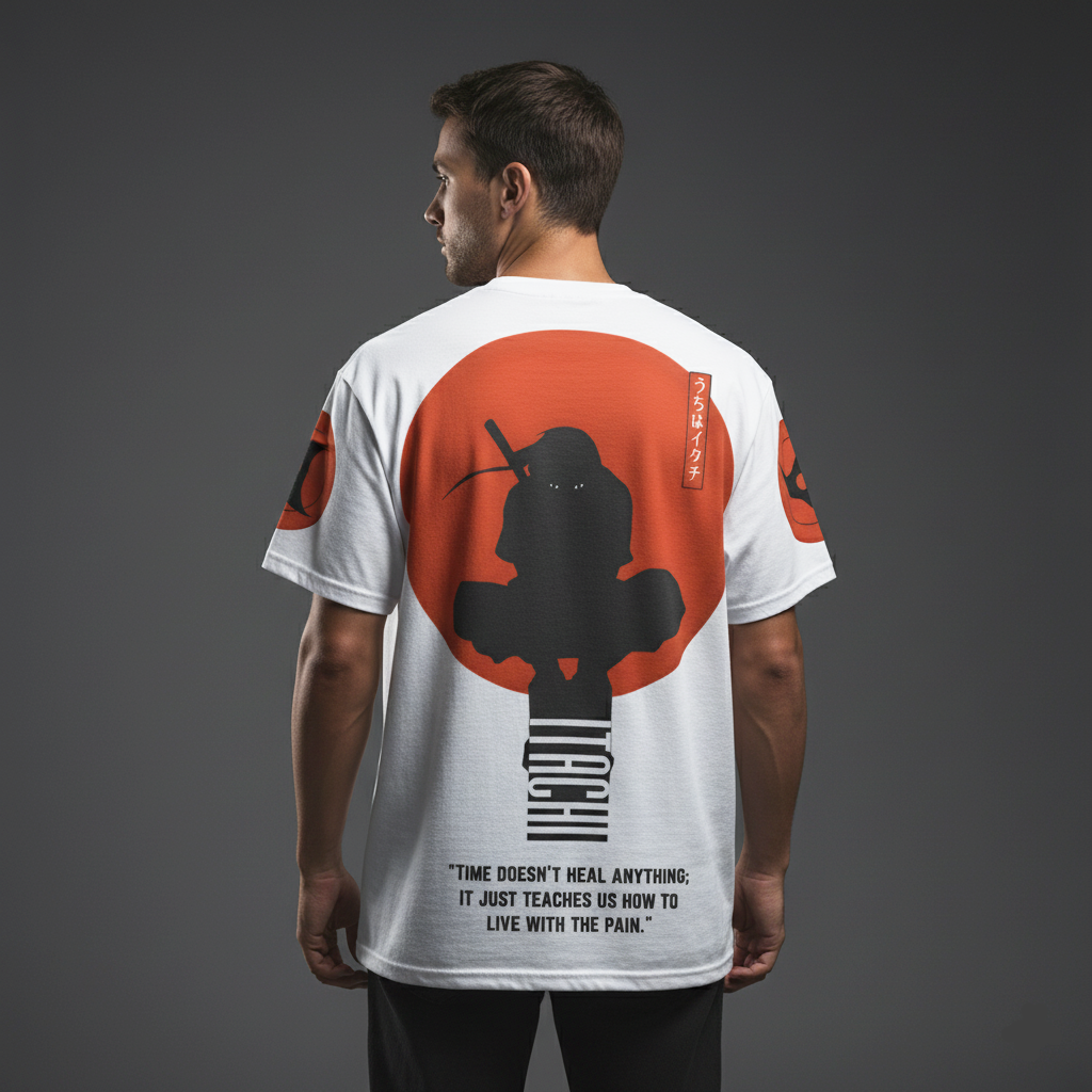 Itachi’s Moonlight Oversized T-Shirt