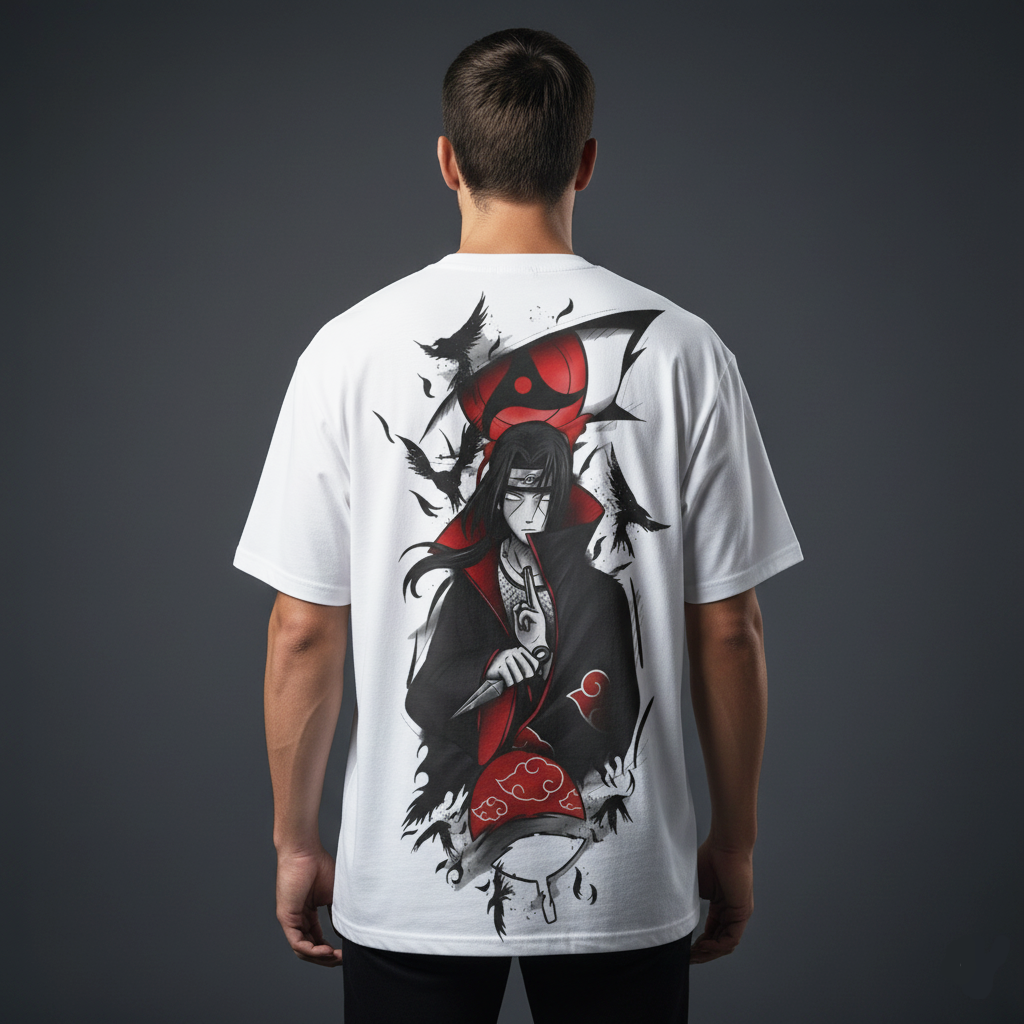 Mangekyō Sharingan Itachi Uchiha Oversized T-Shirt
