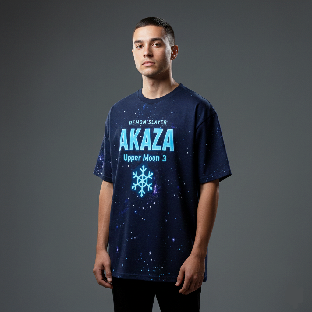 Akaza Upper Moon Three Oversized T-shirt