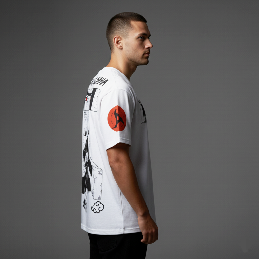 Itachi Uchiha Sharingan Eyes Oversized T-Shirt
