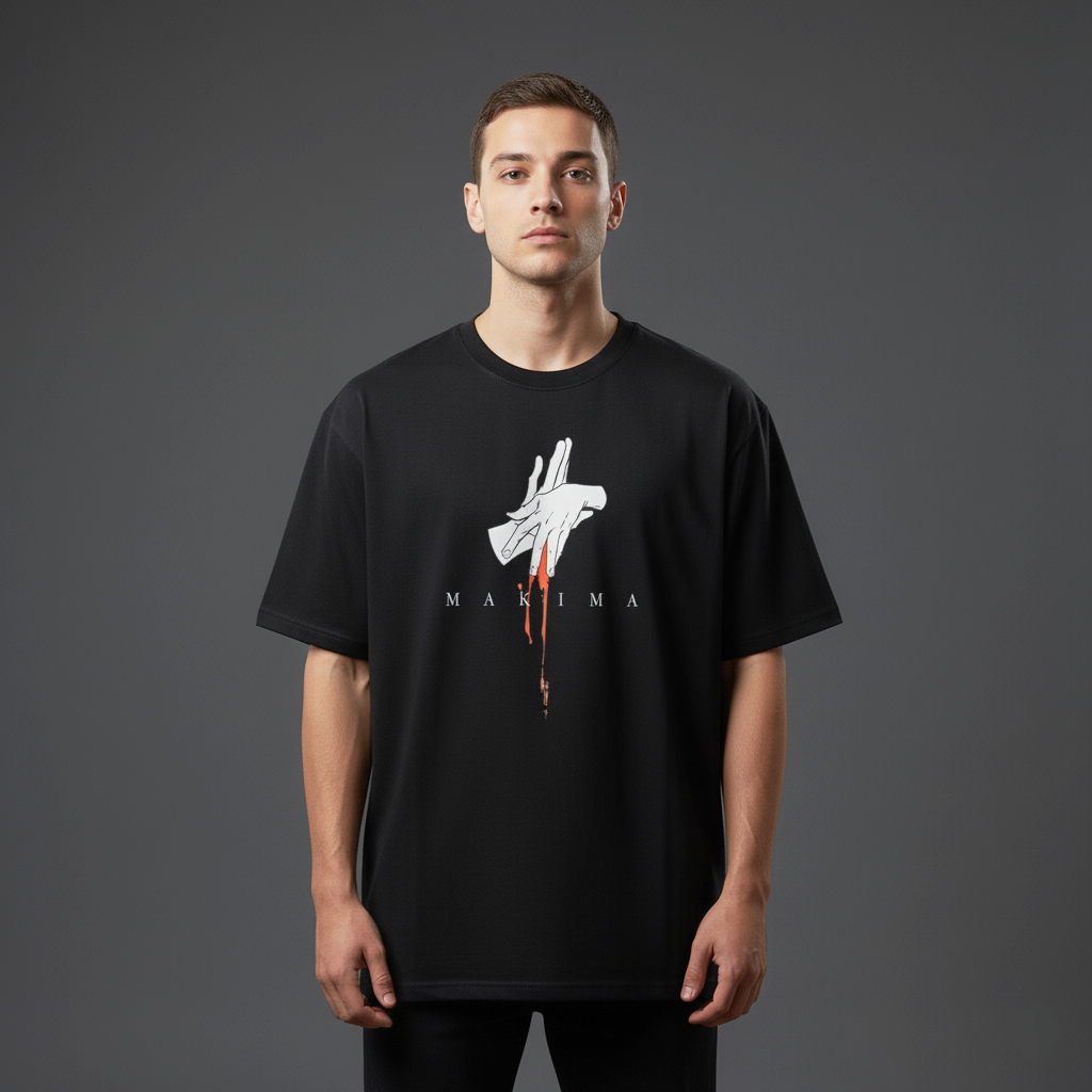 Makima Devil Hunter Oversized T-Shirt