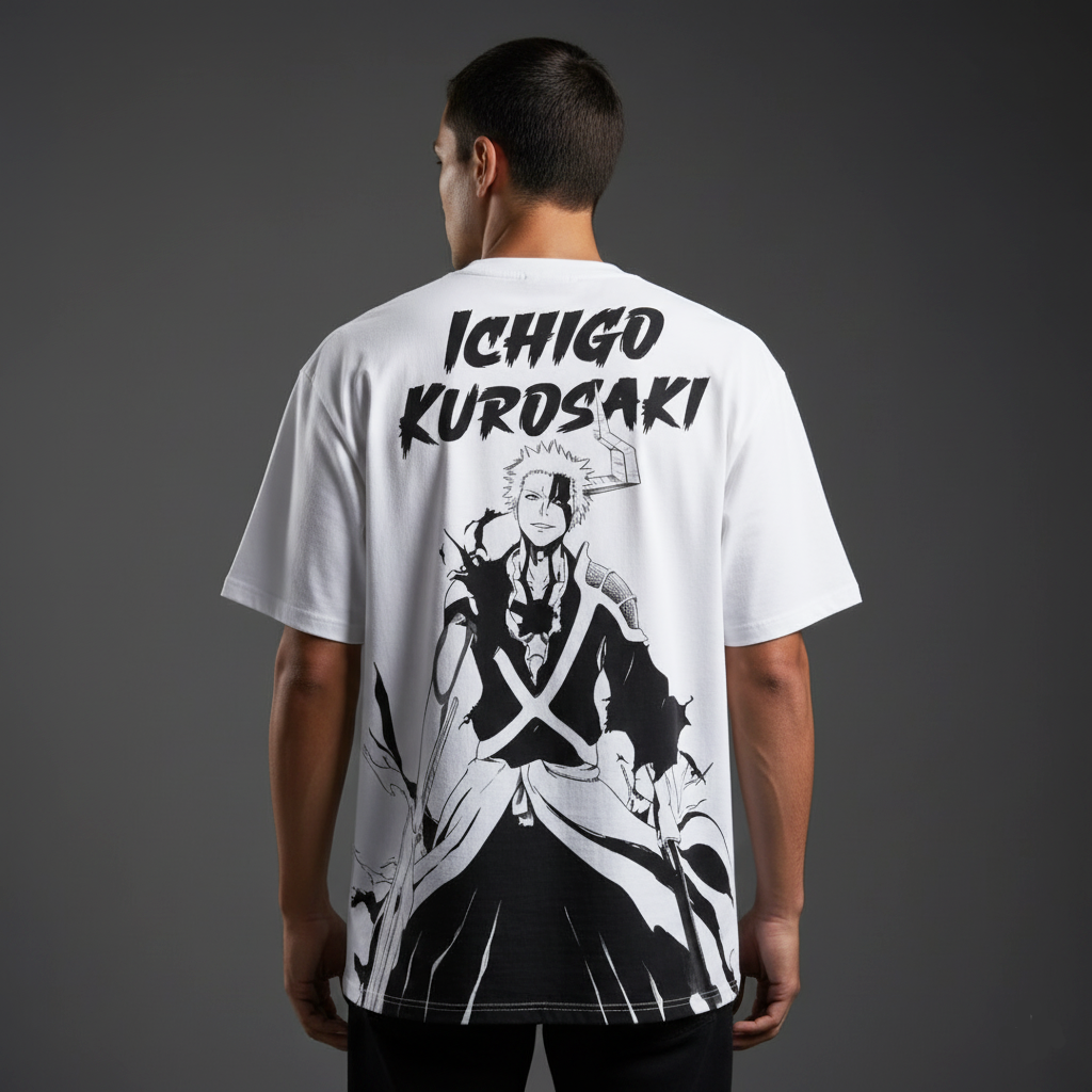 Ichigo Kurosaki Hollow Form Oversized T-Shirt