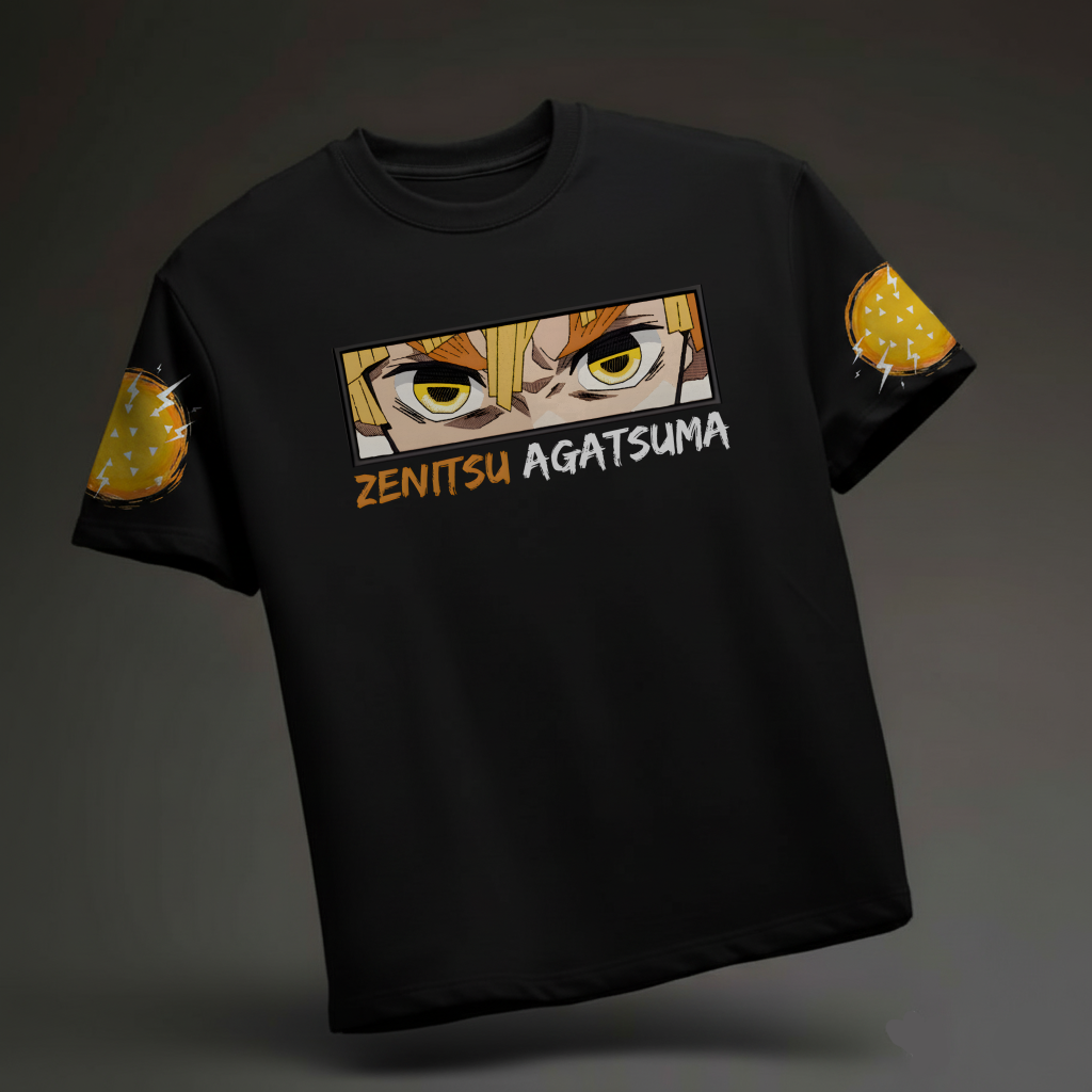 Zenitsu Agatsuma Thunder Breathing Oversized T-Shirt
