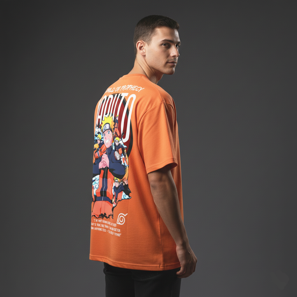 The Child of Prophecy Naruto Oversized T-Shirt