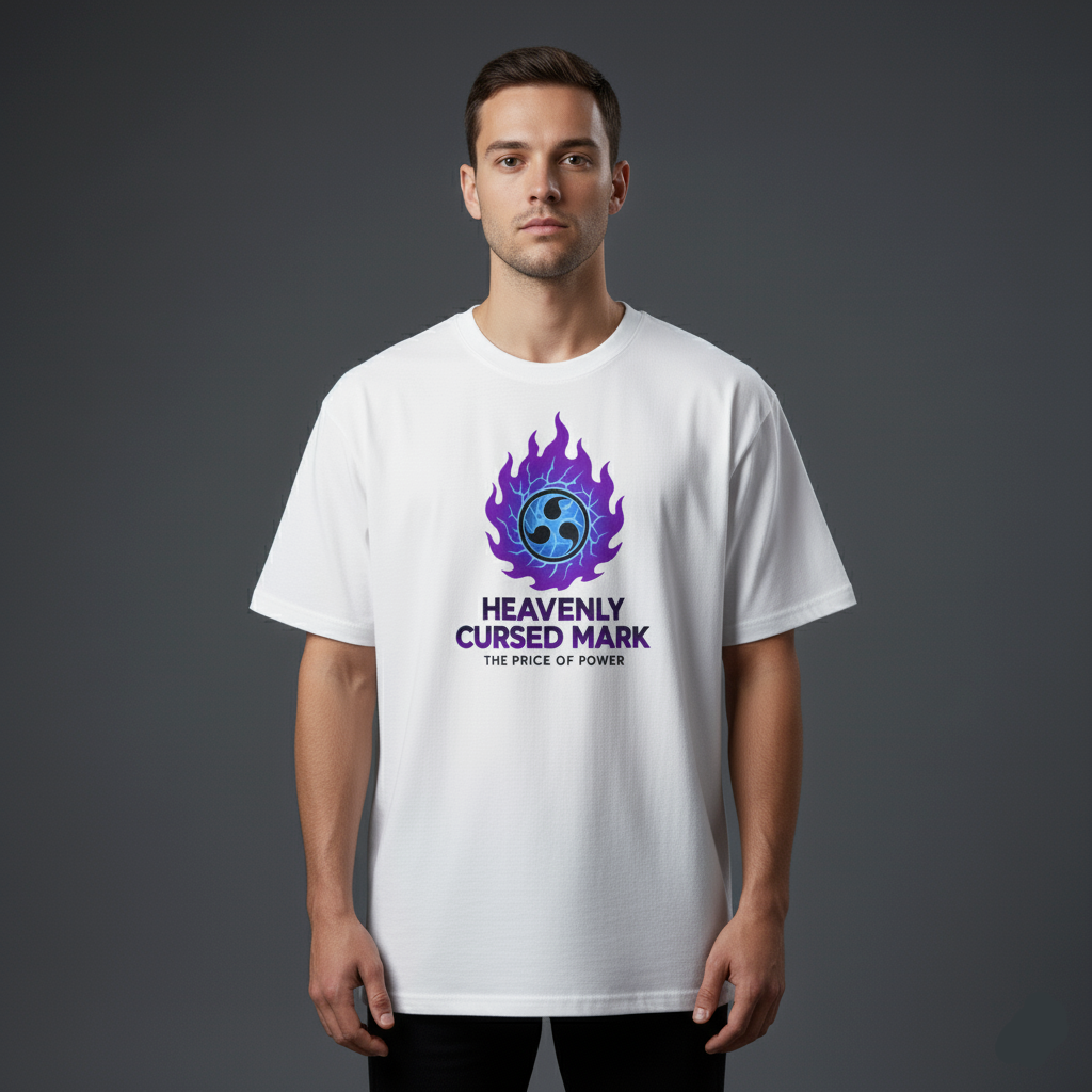 The Cursed Uchiha Oversized T-Shirt