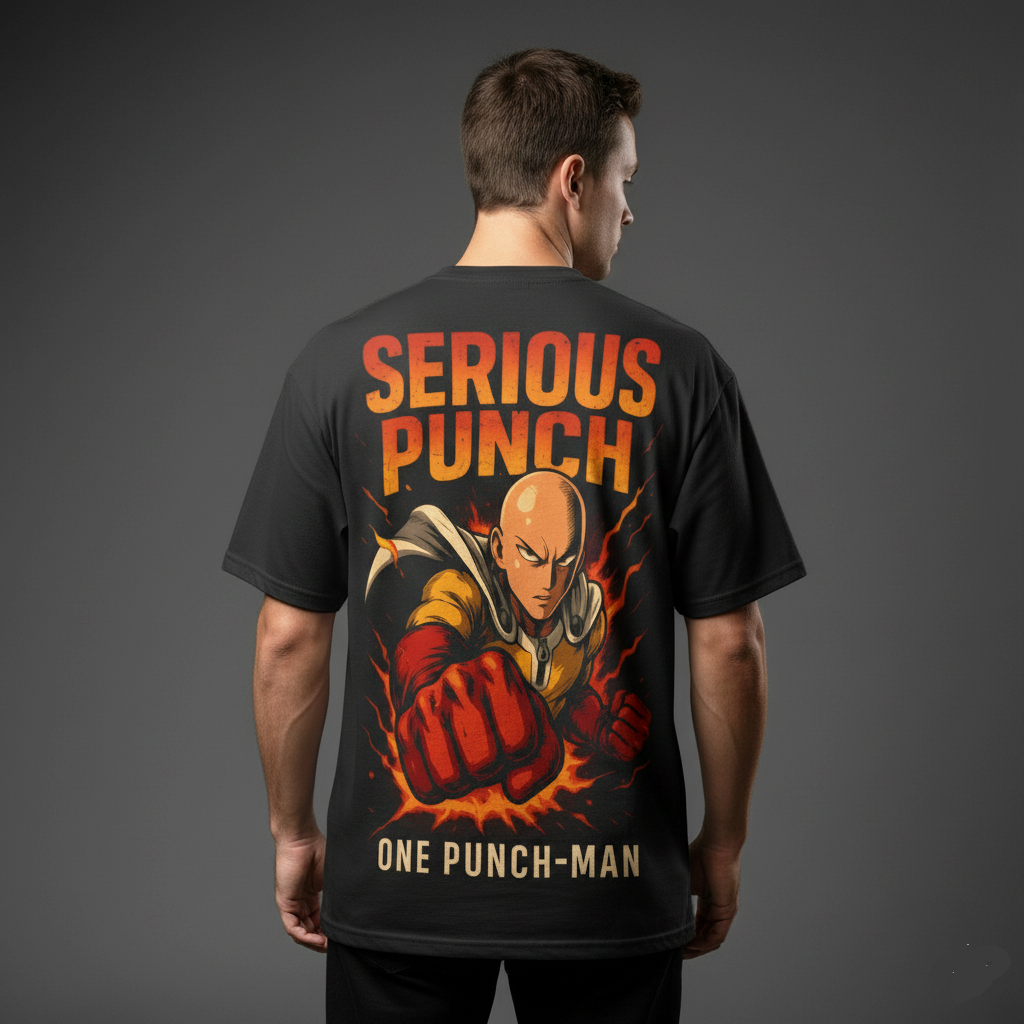 Serious Punch Oversized Tee