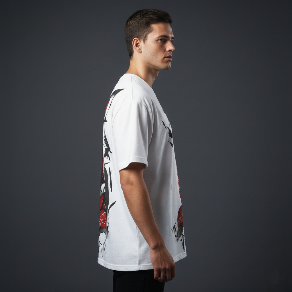 Mangekyō Sharingan Itachi Uchiha Oversized T-Shirt