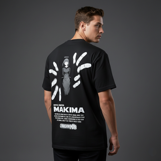 Makima Devil Hunter Oversized T-Shirt