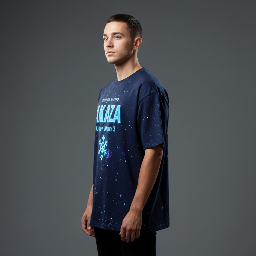 Akaza Upper Moon Three Oversized T-shirt