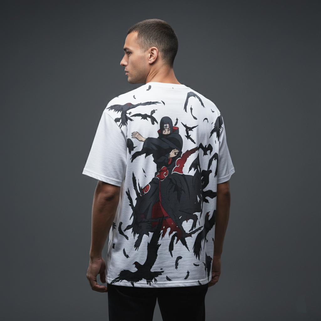 Itachi Uchiha Genjutsu Oversized T-Shirt