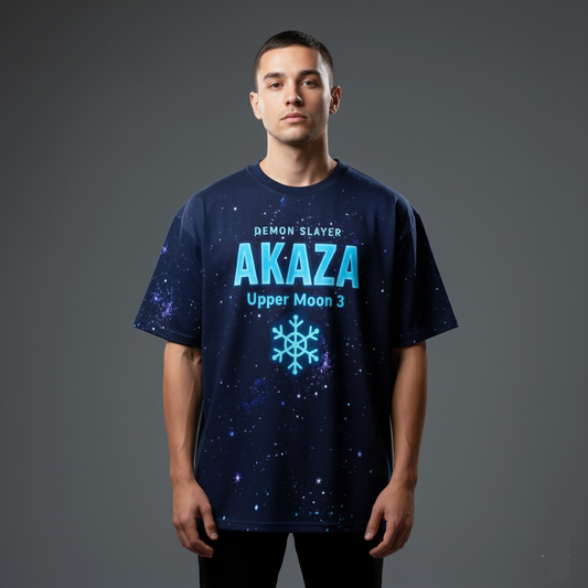 Akaza Upper Moon Three Oversized T-shirt
