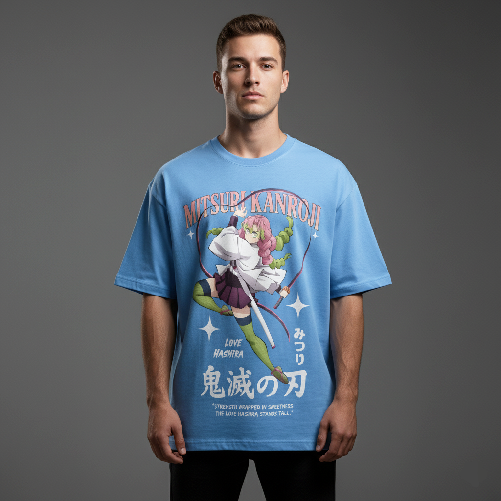 Love Hashira Mitsuri Kanroji Oversized T-Shirt