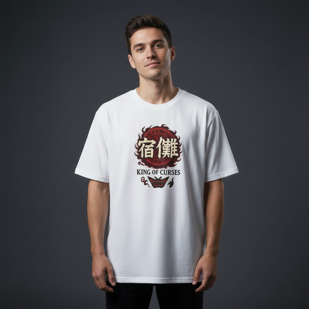 King Of Curses Oversized T-shirt