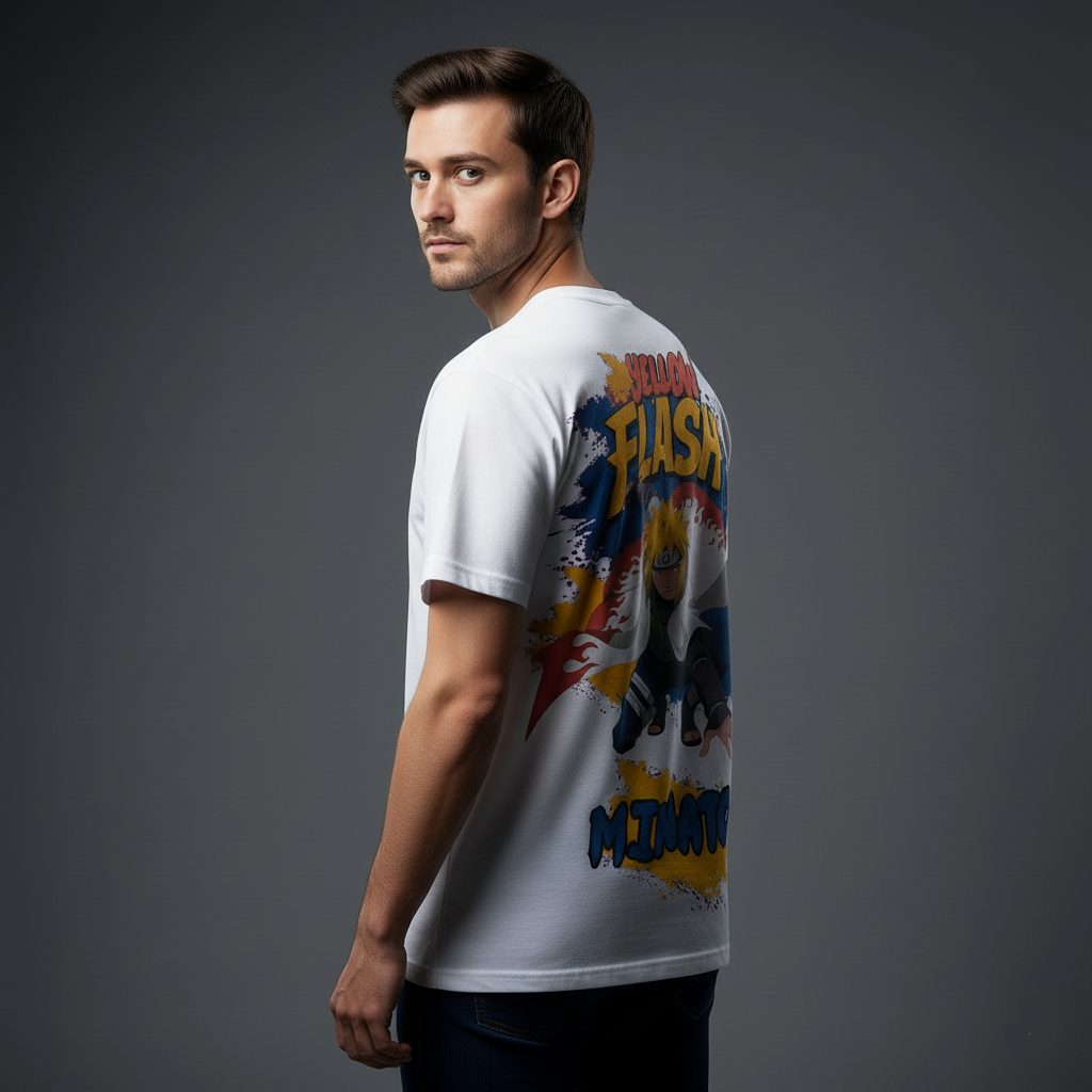Minato Namikaze Yellow Flash Regular T-Shirt