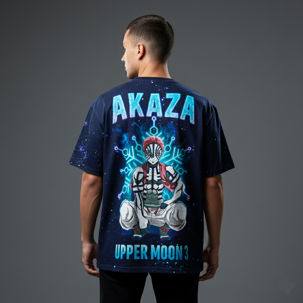 Akaza Upper Moon Three Oversized T-shirt