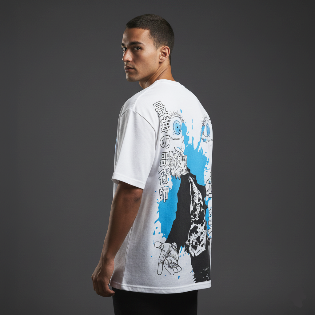 Gojo Six Eyes Oversized T-shirt