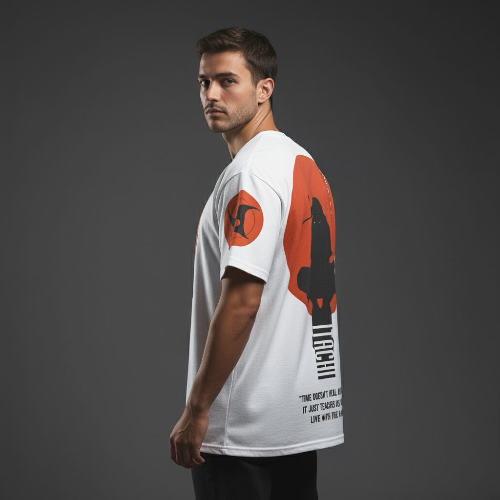 Itachi’s Moonlight Oversized T-Shirt
