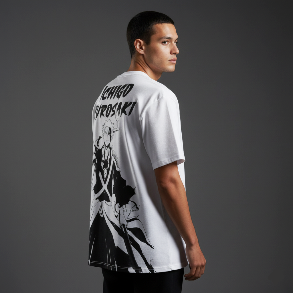 Ichigo Kurosaki Hollow Form Oversized T-Shirt