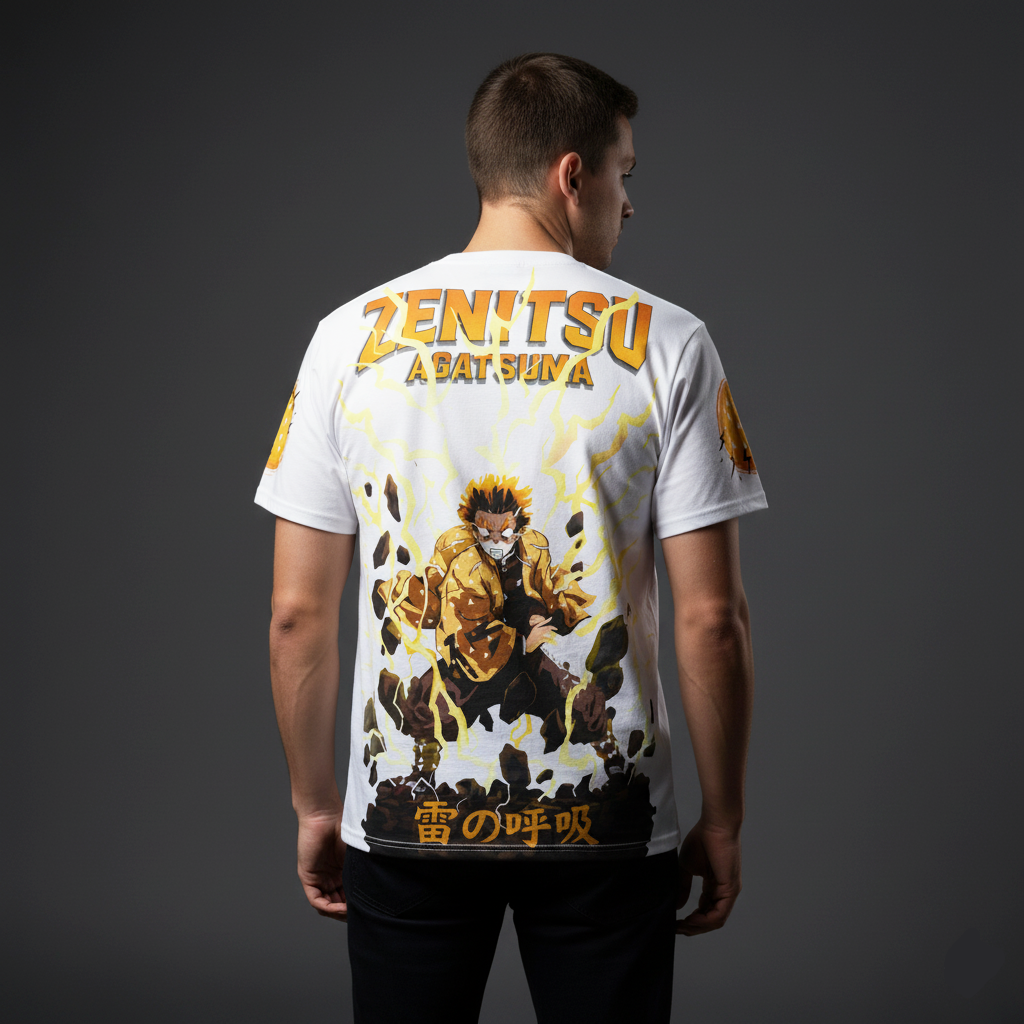 Demon Slayer Zenitsu Thunder Form Regular T-Shirt