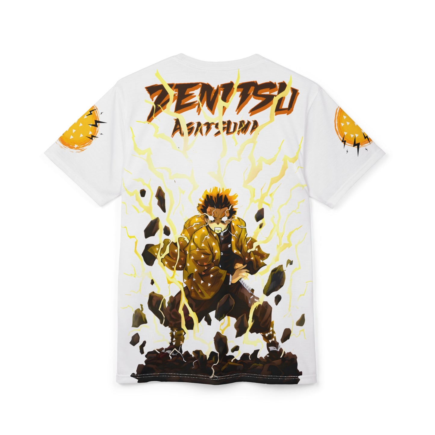 Demon Slayer Zenitsu Thunder Form Oversized T-Shirt