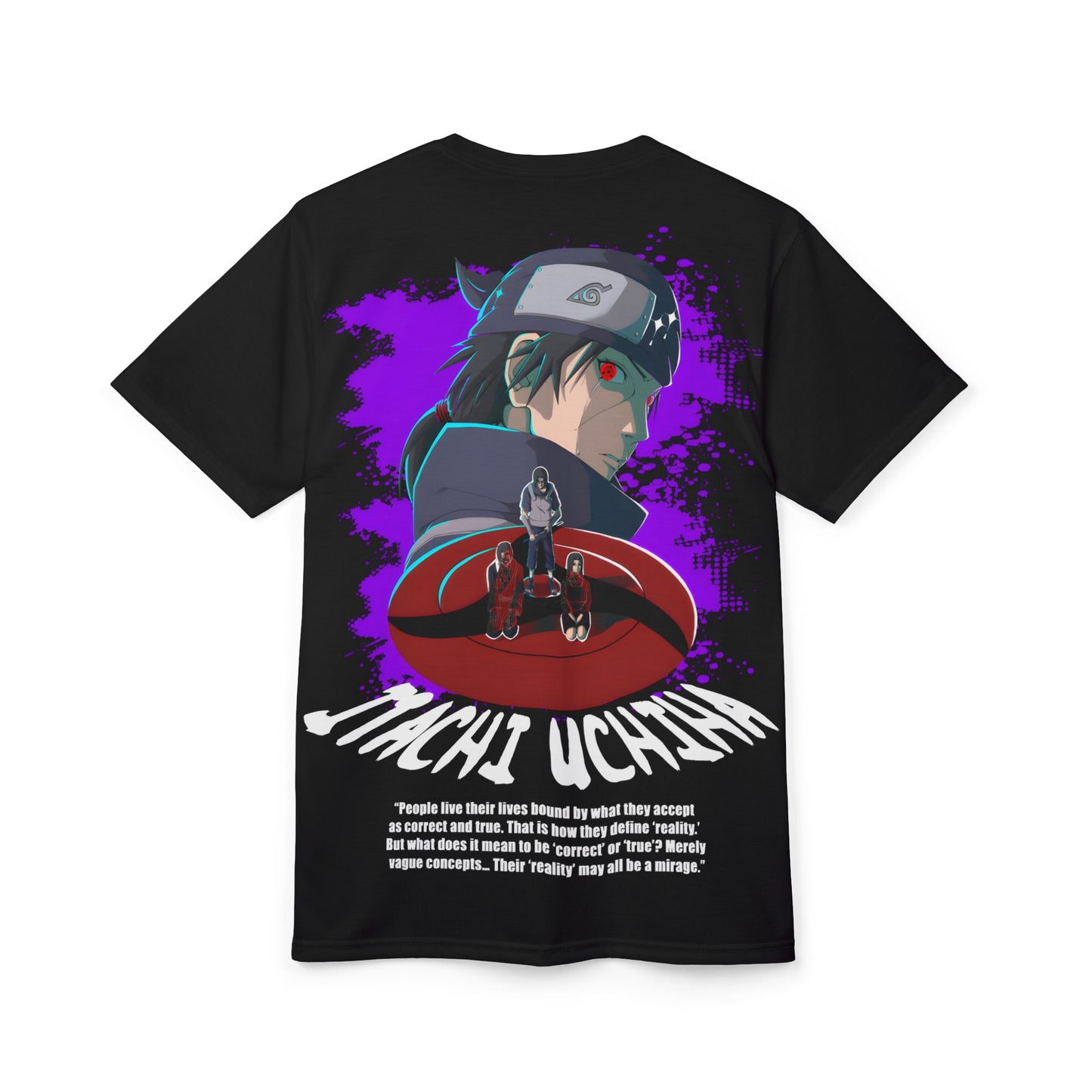 Itachi Uchiha Beyond Reality Oversized T-Shirt | Naruto Anime Tee