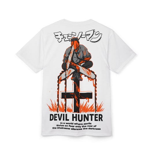 Chainsaw Man Devil Hunter Graphic White Regular T-Shirt