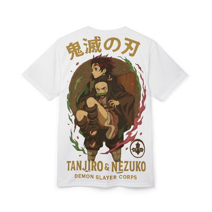 Demon Slayer Tanjiro & Nezuko Regular White T-shirt