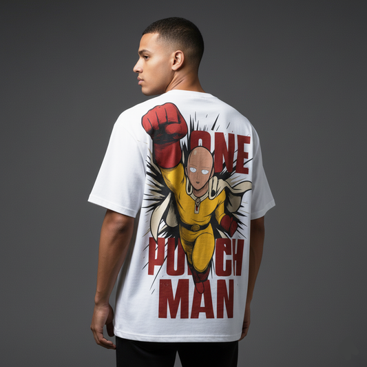 One Punch Man Oversized Tee