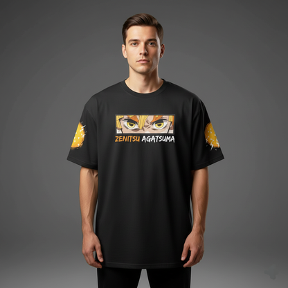 Zenitsu Agatsuma Thunder Breathing Oversized T-Shirt