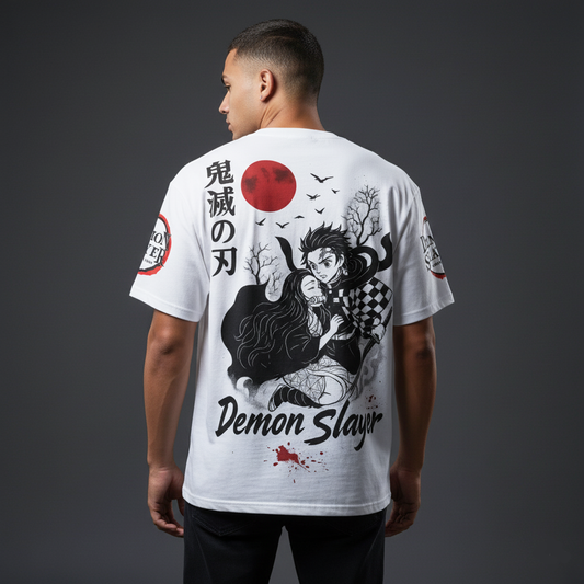 Tanjiro & Nezuko Oversized T-Shirt