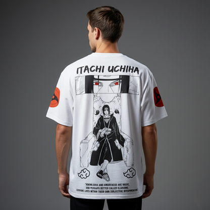 Itachi Uchiha Sharingan Eyes Oversized T-Shirt