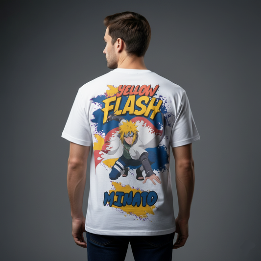 Minato Namikaze Yellow Flash Regular T-Shirt