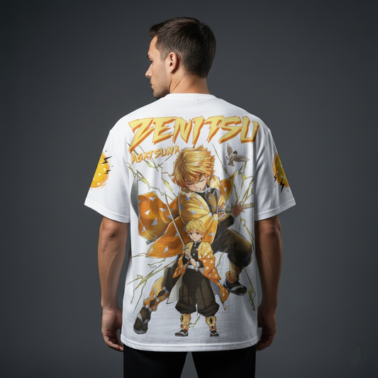 Demon Slayer Zenitsu Agatsuma Oversized T-shirt