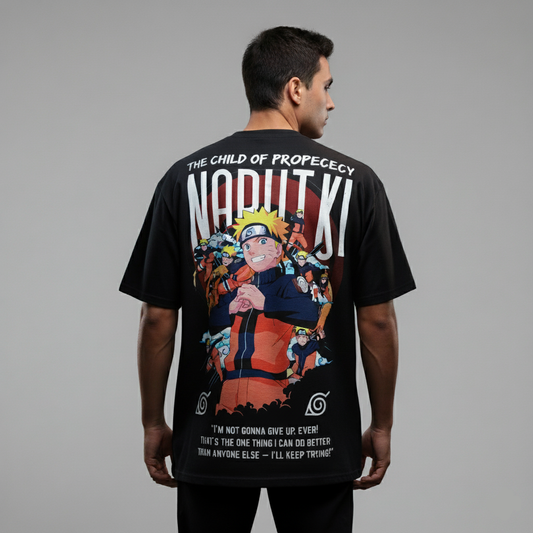 The Child of Prophecy Naruto Oversized T-Shirt