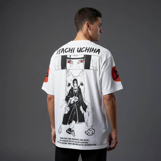 Itachi Uchiha Sharingan Eyes Oversized T-Shirt