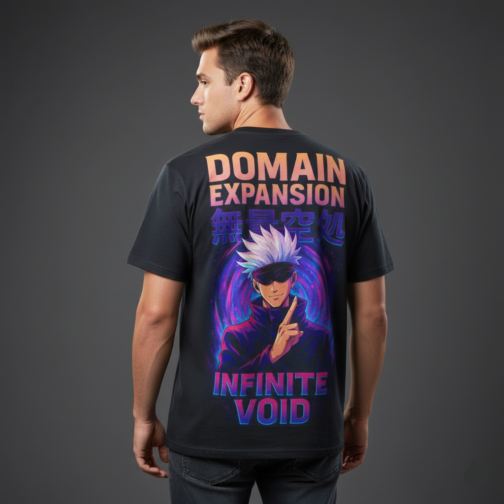 Jujutsu Kaisen Gojo Domain Expansion Regular T-Shirt